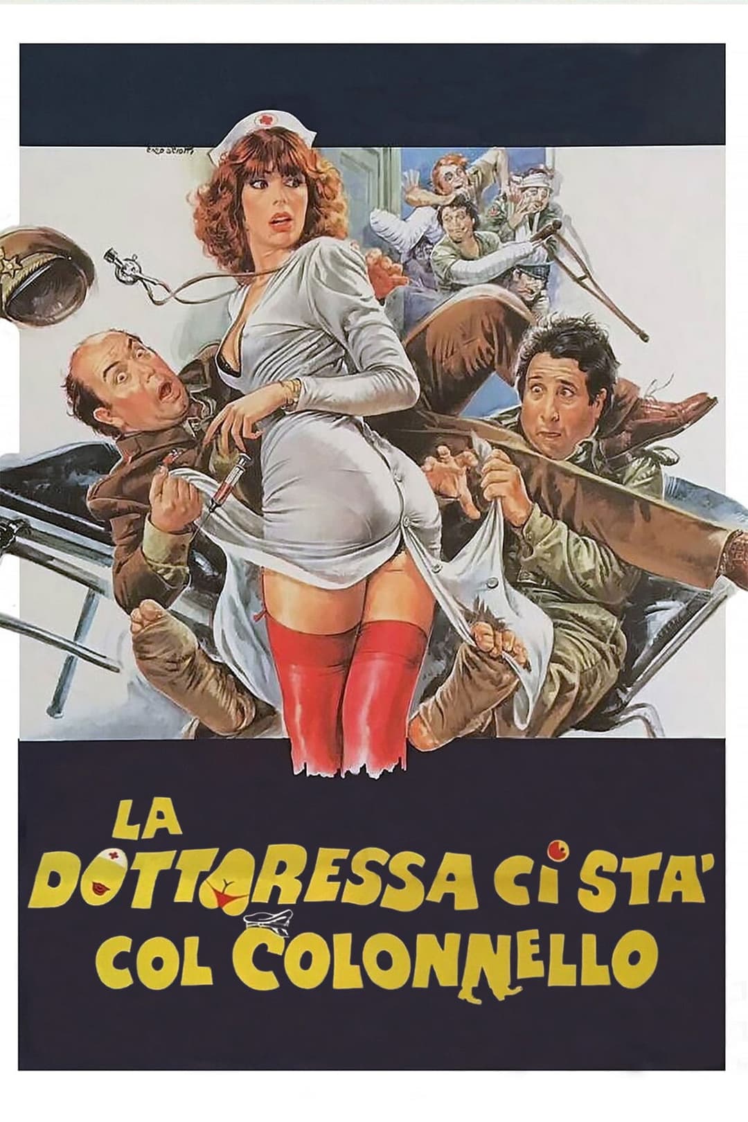 Poster di La dottoressa ci sta col colonnello
