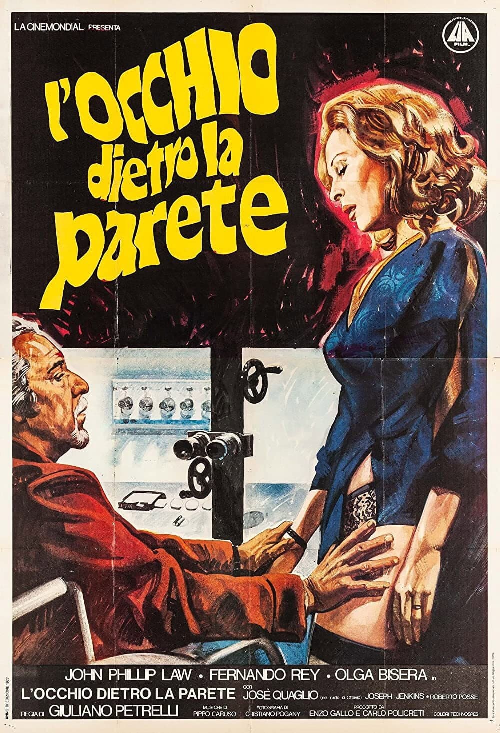 Poster di L'occhio dietro la parete