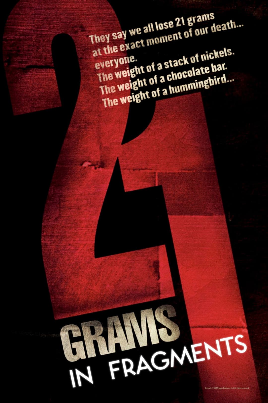 Poster di 21 Grams: In Fragments