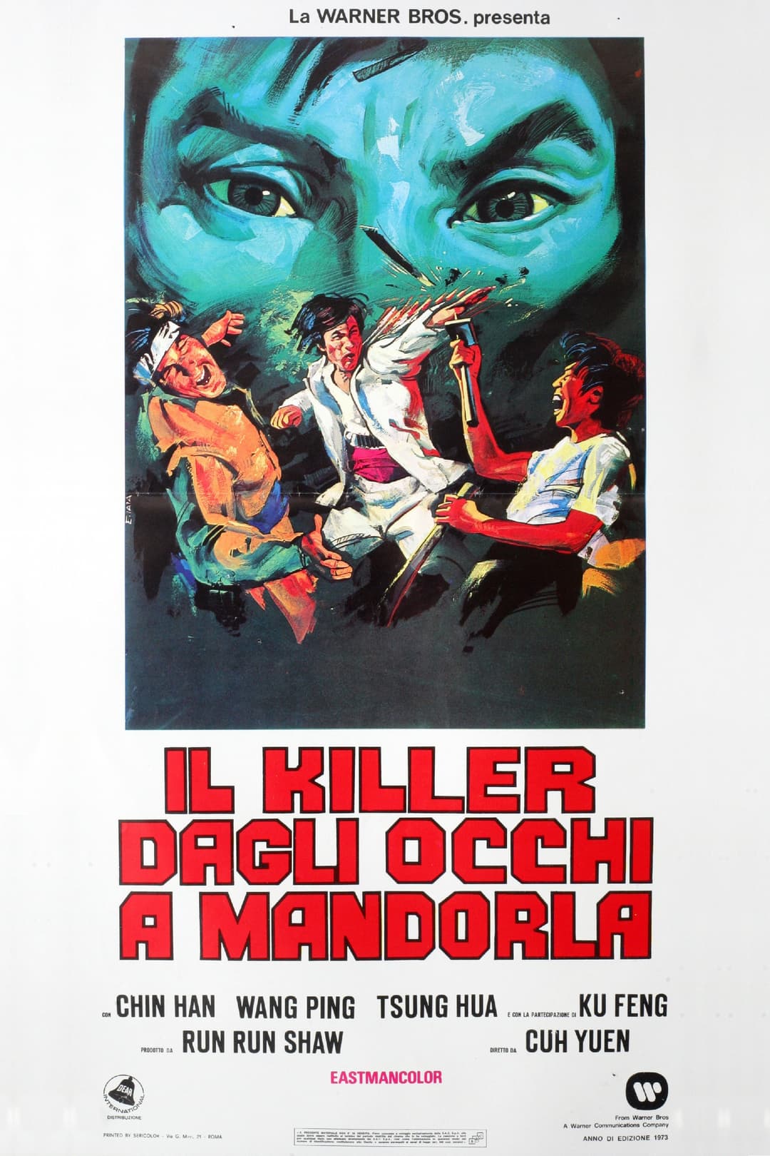 Poster di Il killer dagli occhi a mandorla
