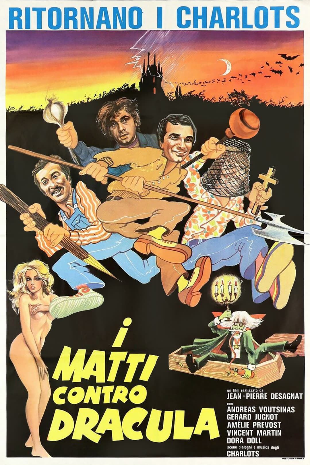 Poster di 5 matti contro Dracula
