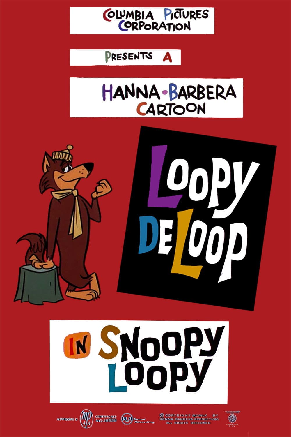 Poster di Snoopy Loopy