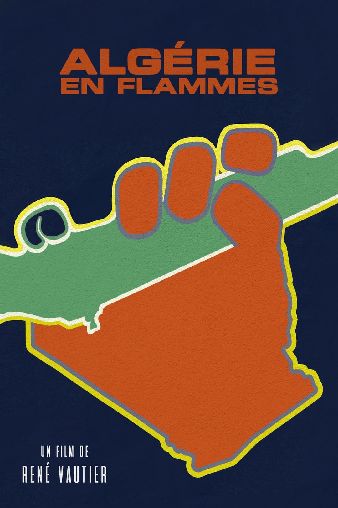 Poster di Algérie en flammes