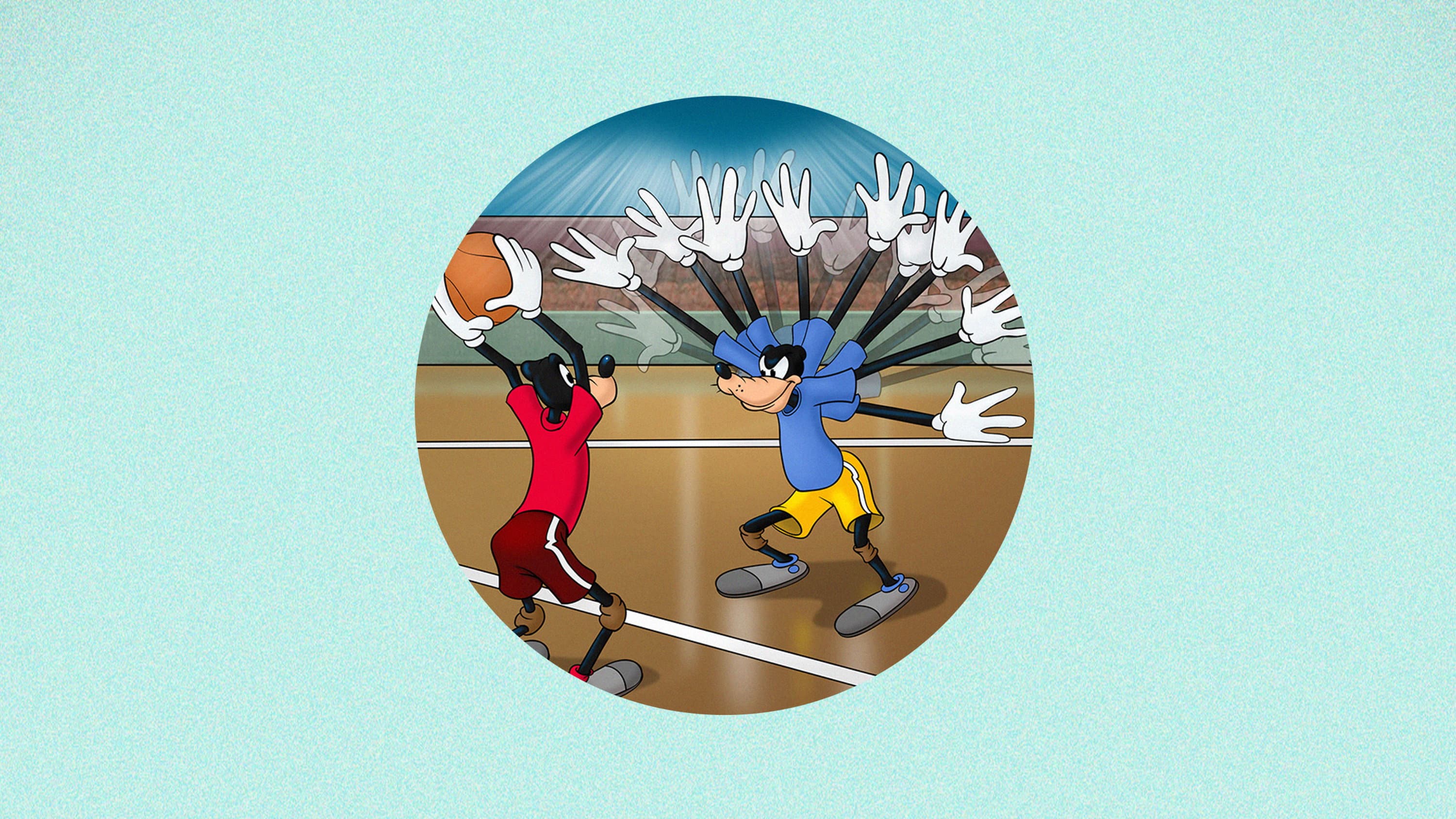 Pippo e la partita di basket - immagine