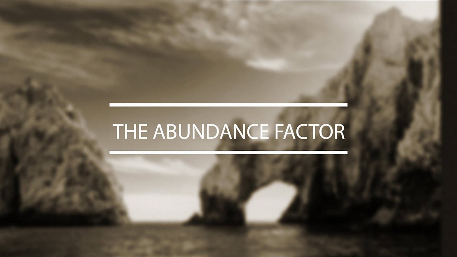 The Abundance Factor - immagine