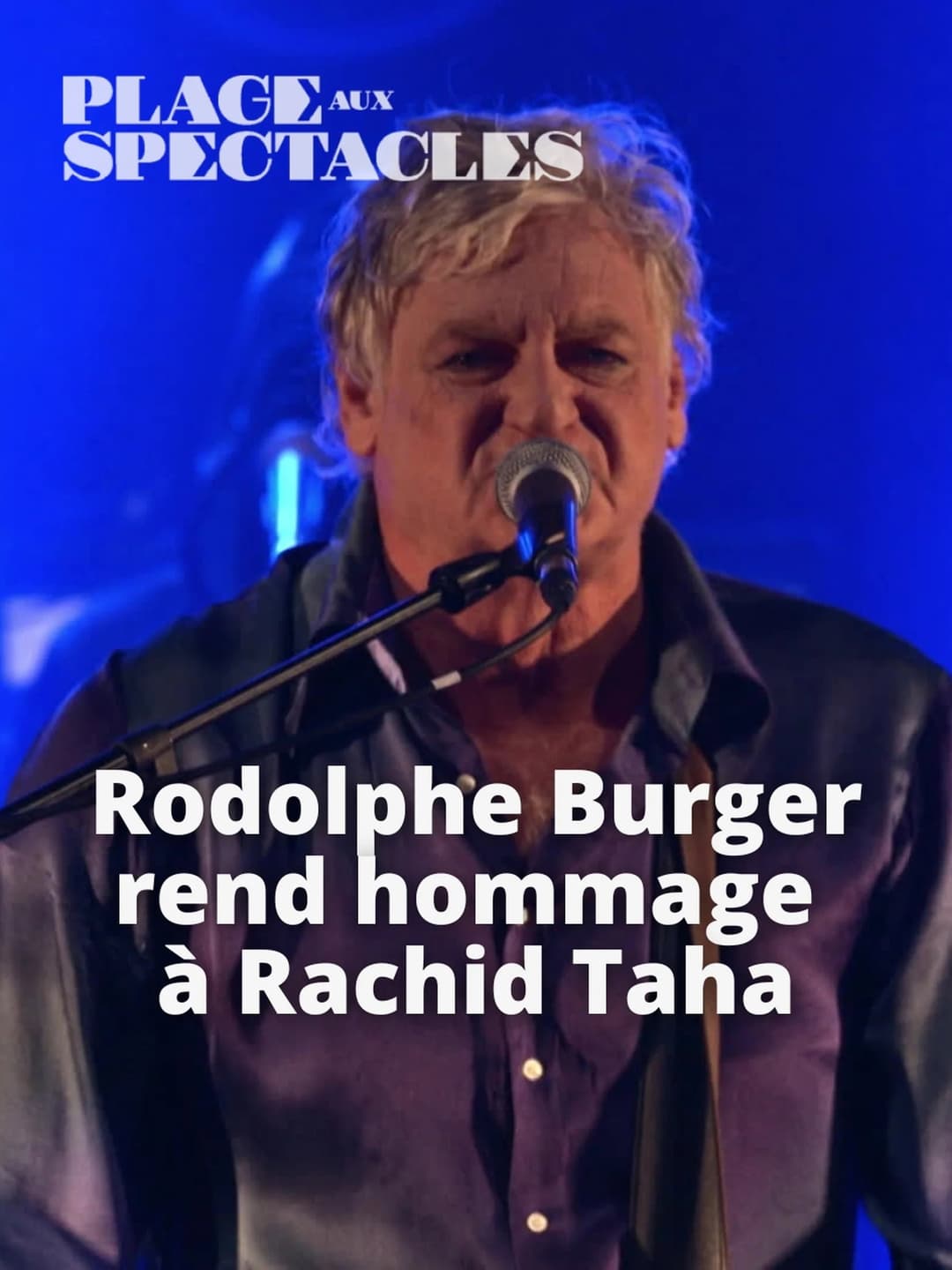 Poster di Rodolphe Burger rend hommage à Rachid Taha
