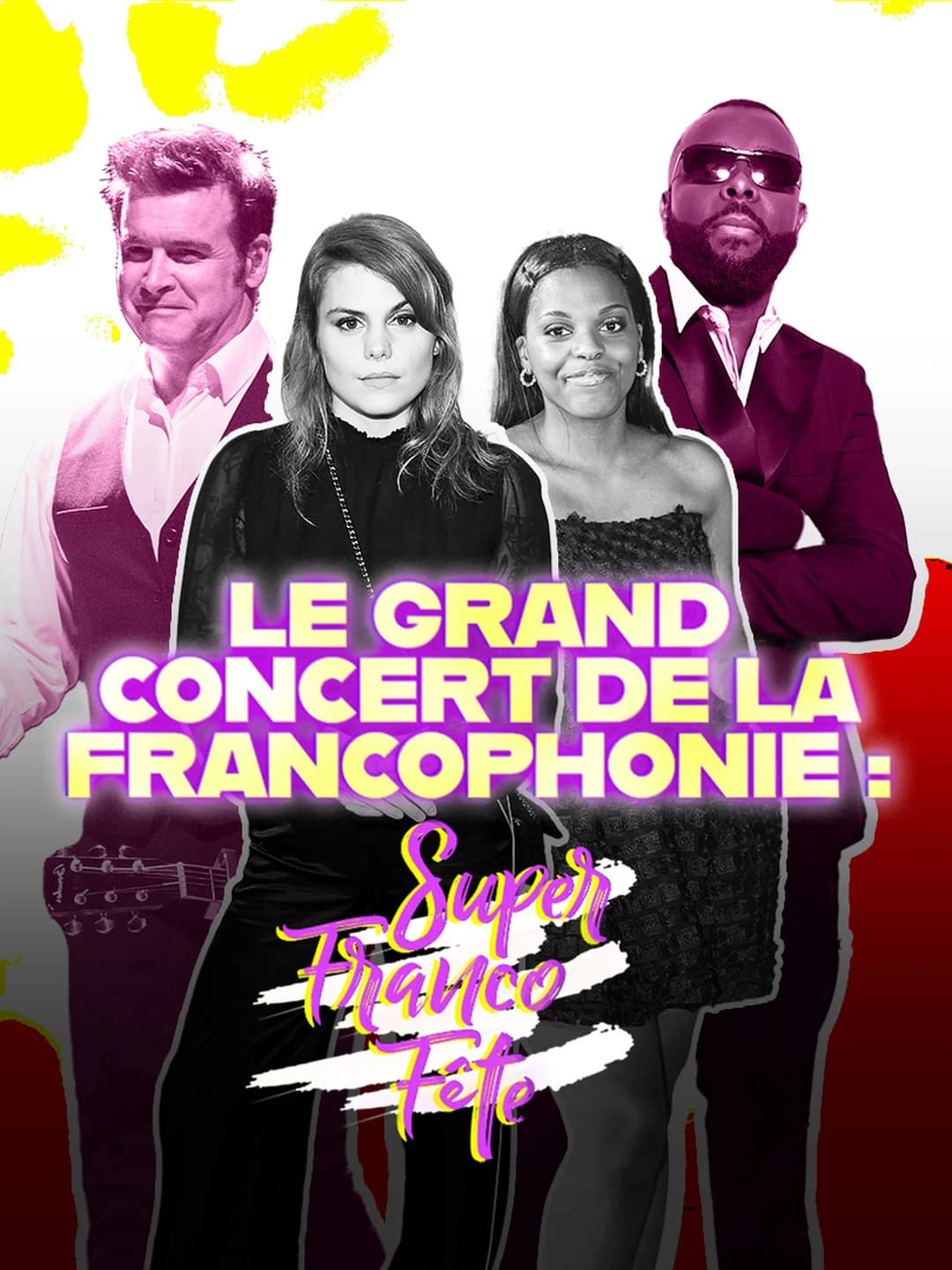 Poster di Le grand concert de la SuperFrancoFête