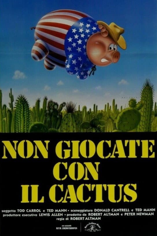 Poster di Non giocate con il cactus