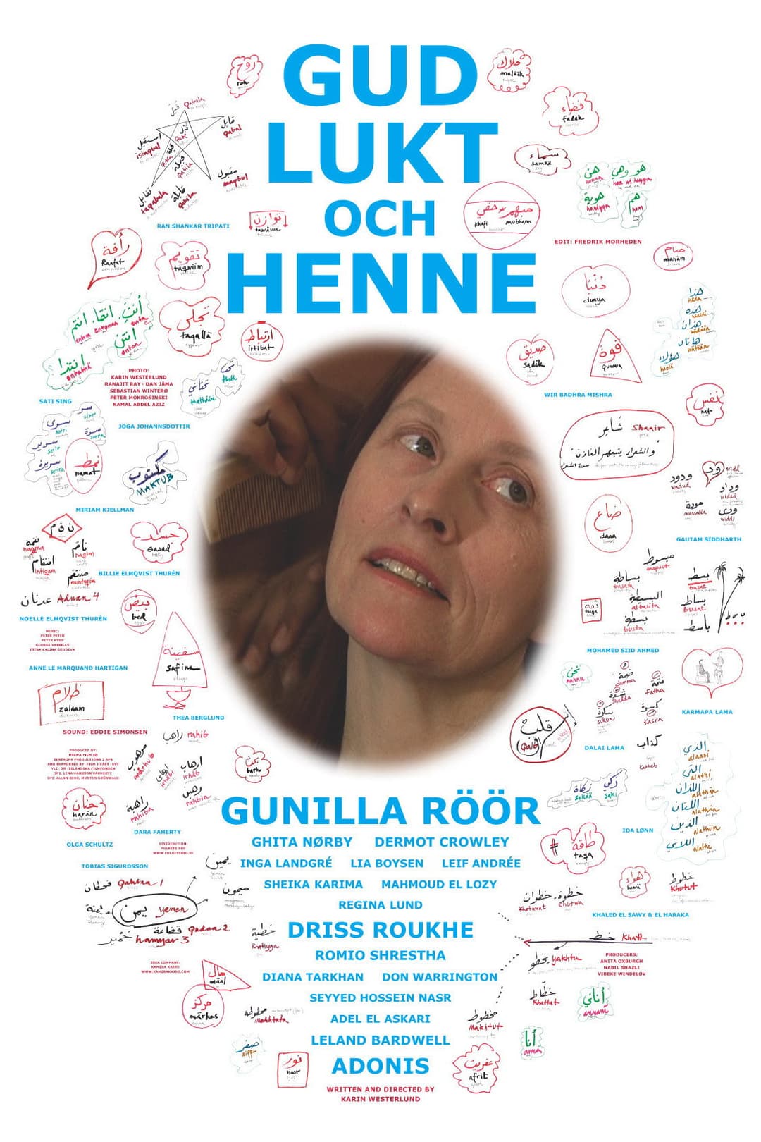 Poster di Gud, lukt och henne