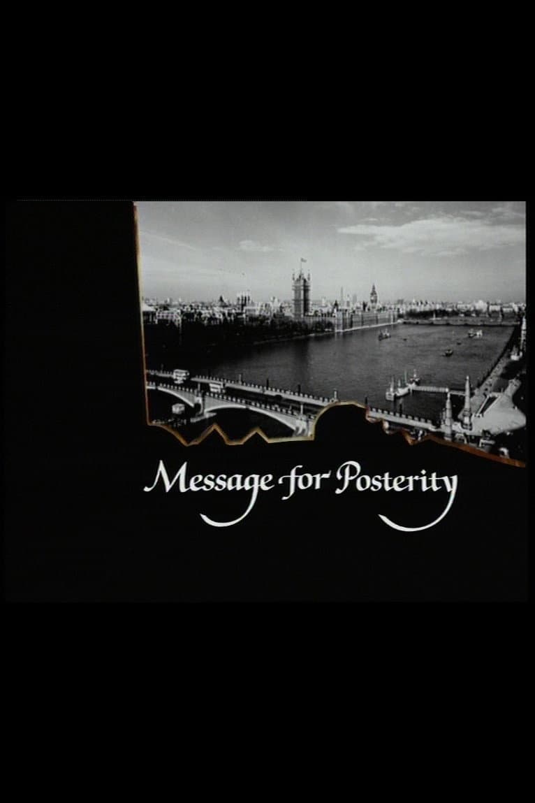 Poster di Message for Posterity