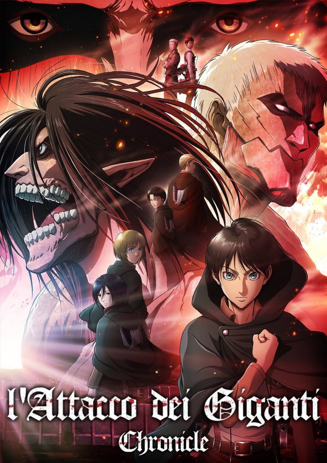 Poster di L'Attacco dei Giganti Chronicle