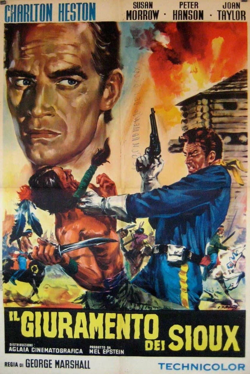 Poster di Il giuramento dei Sioux