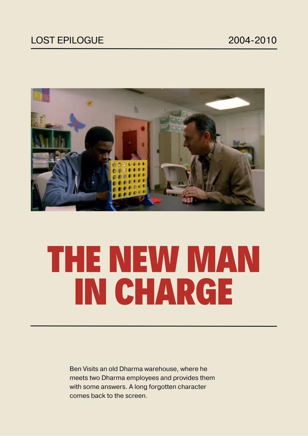 Poster di The New Man in Charge