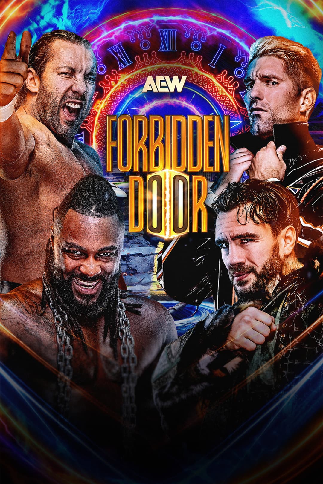 Poster di AEW x NJPW x CMLL x Stardom Present Forbidden Door 2026