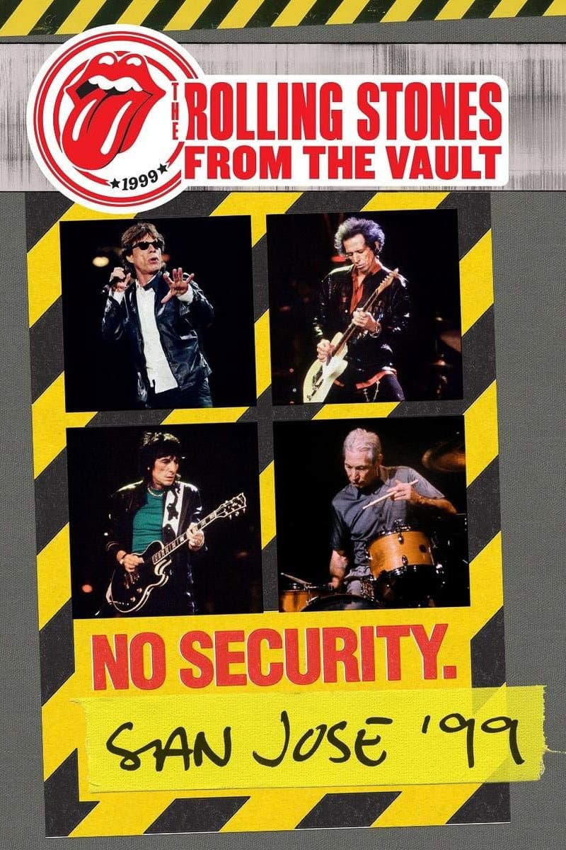 Poster di The Rolling Stones: From the Vault - No Security. San Jose ’99