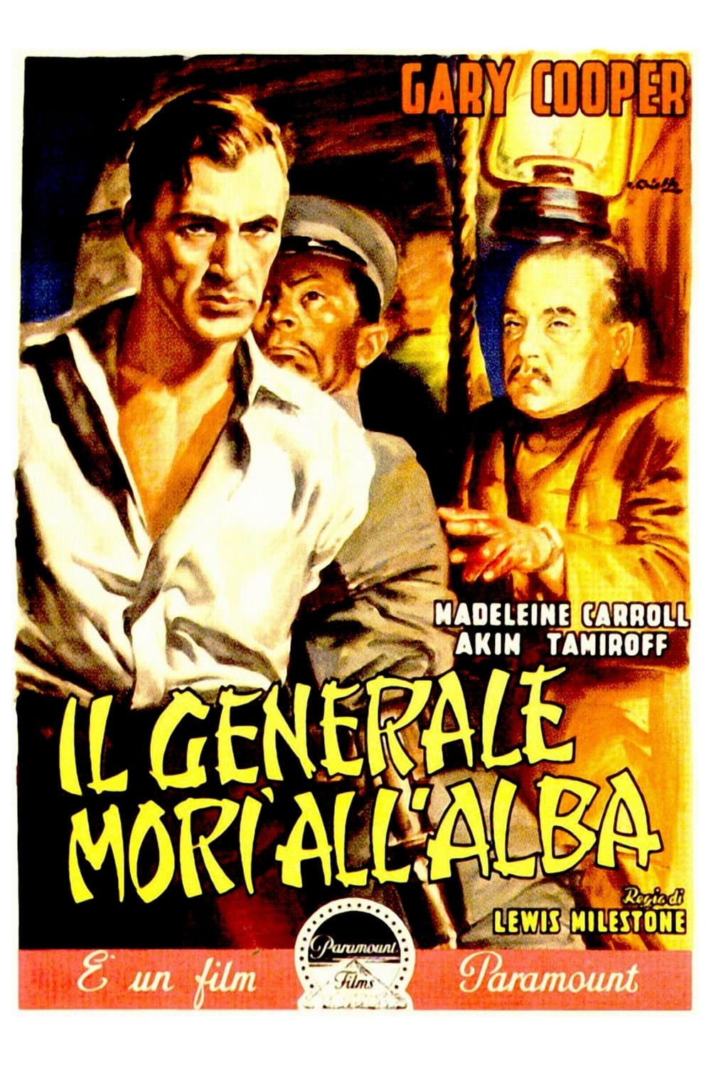 Poster di Il generale morì all'alba