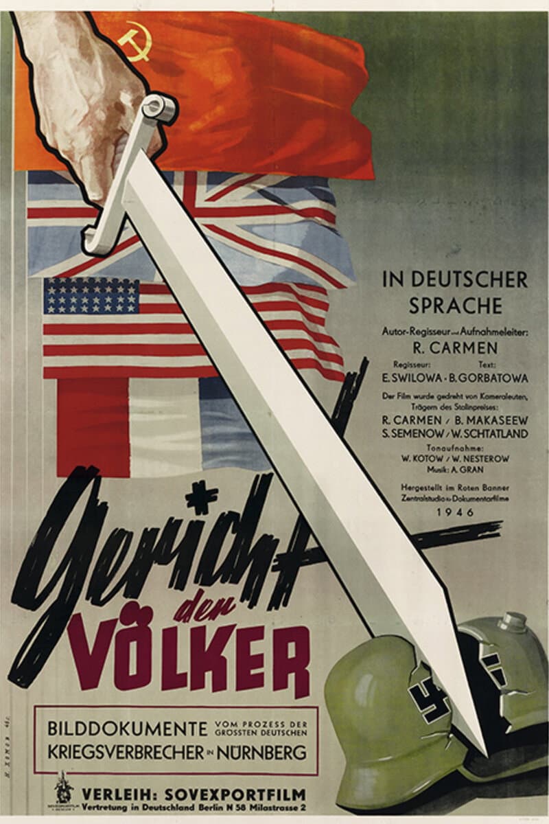 Poster di Il processo di Norimberga
