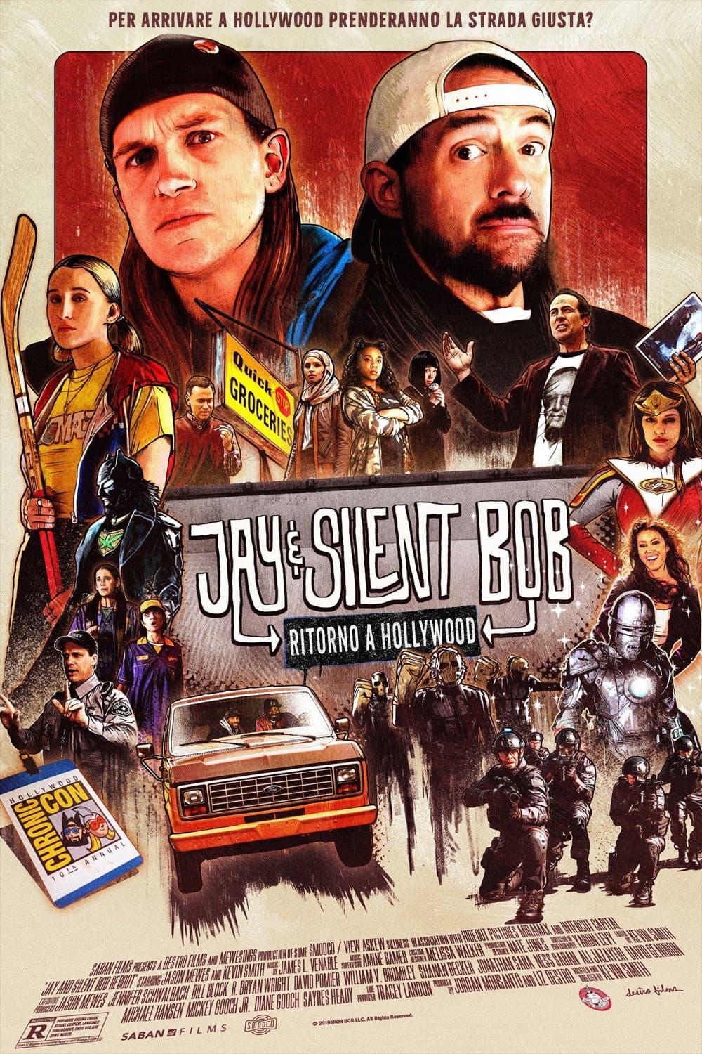 Poster di Jay e Silent Bob - Ritorno a Hollywood