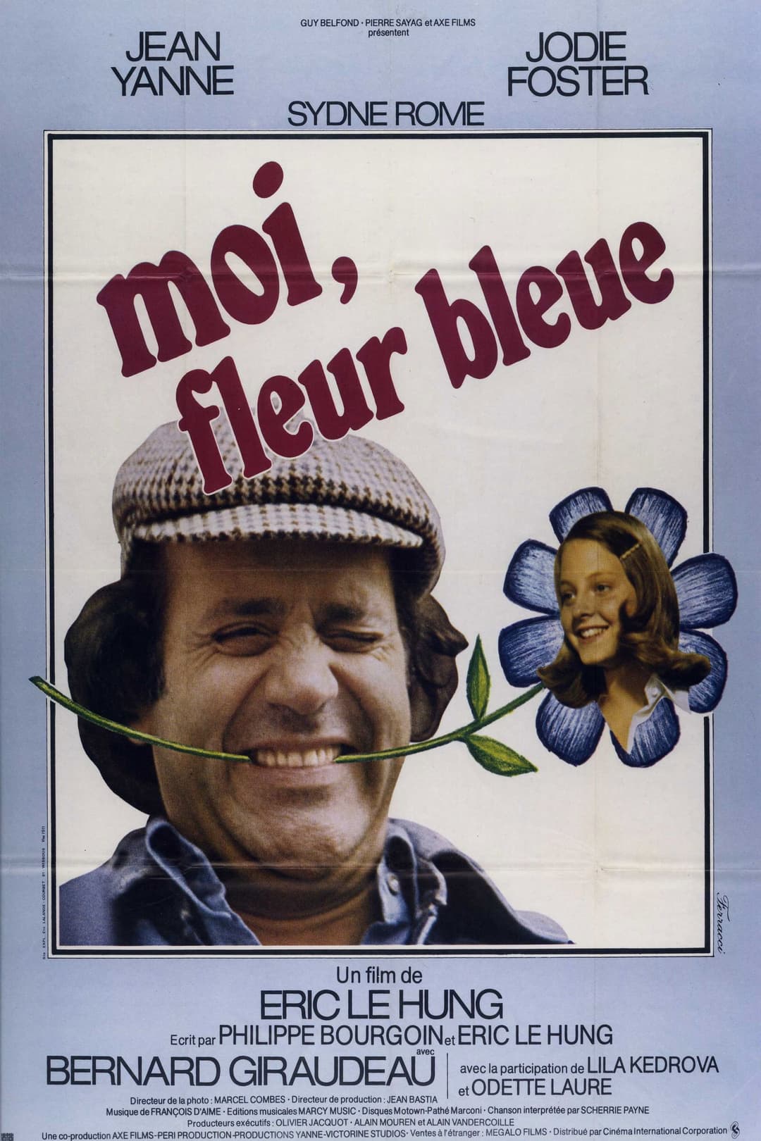 Poster di Moi, fleur bleue