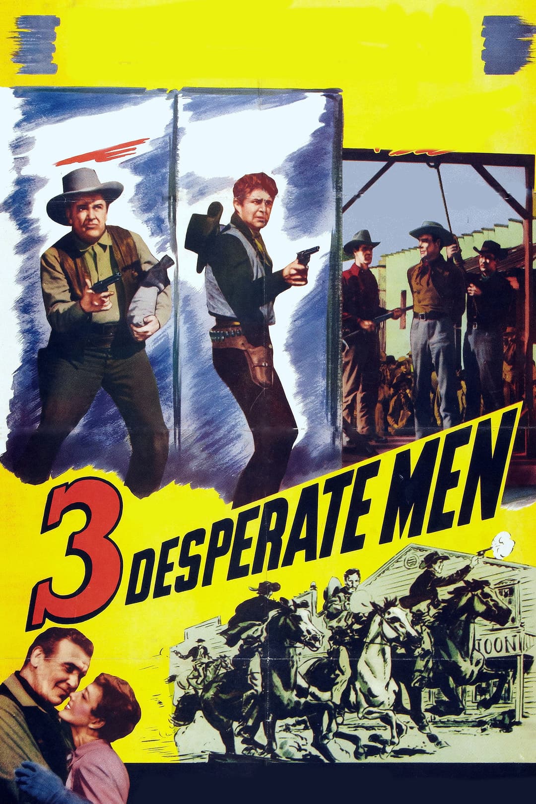 Poster di Three Desperate Men