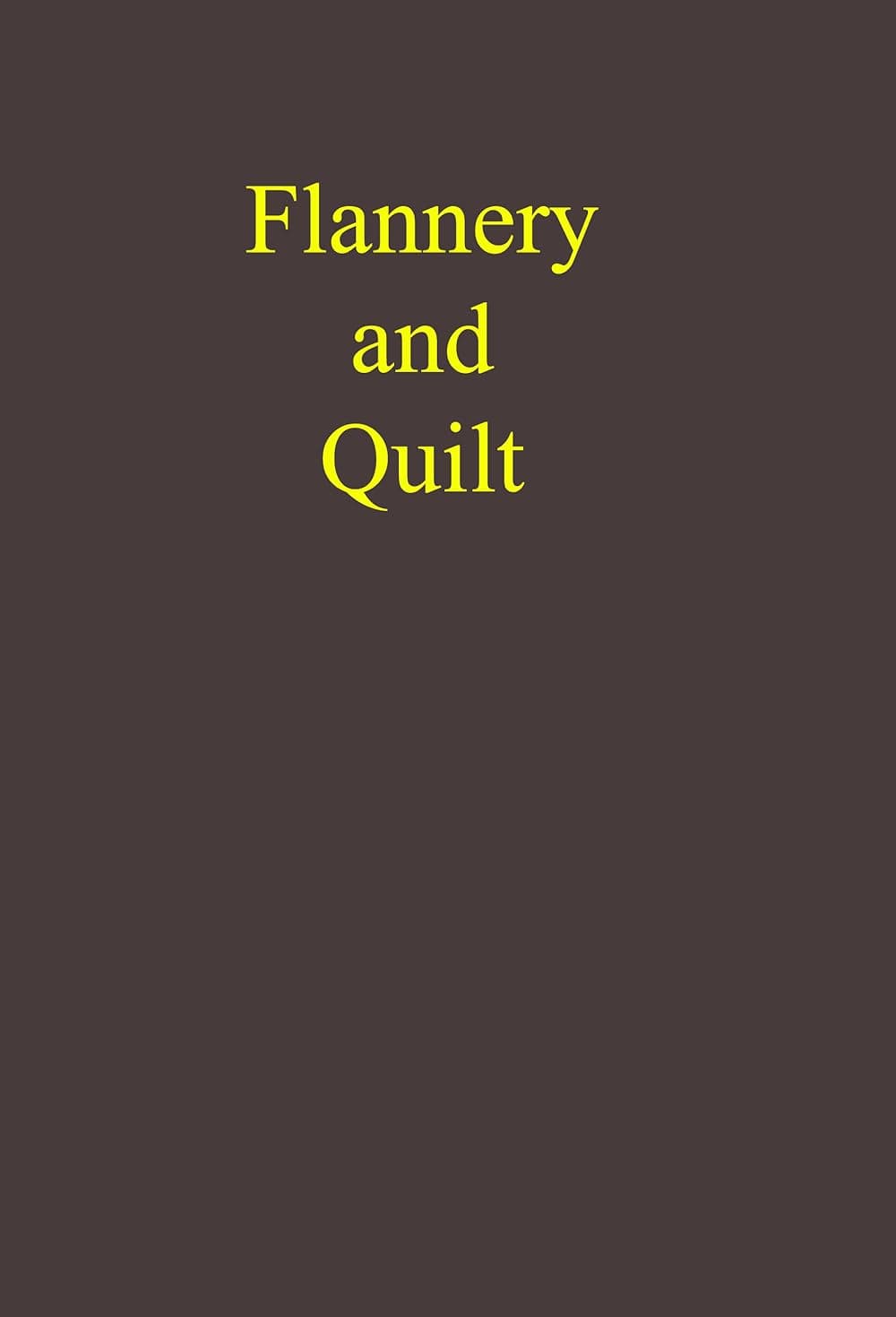 Poster di Flannery and Quilt