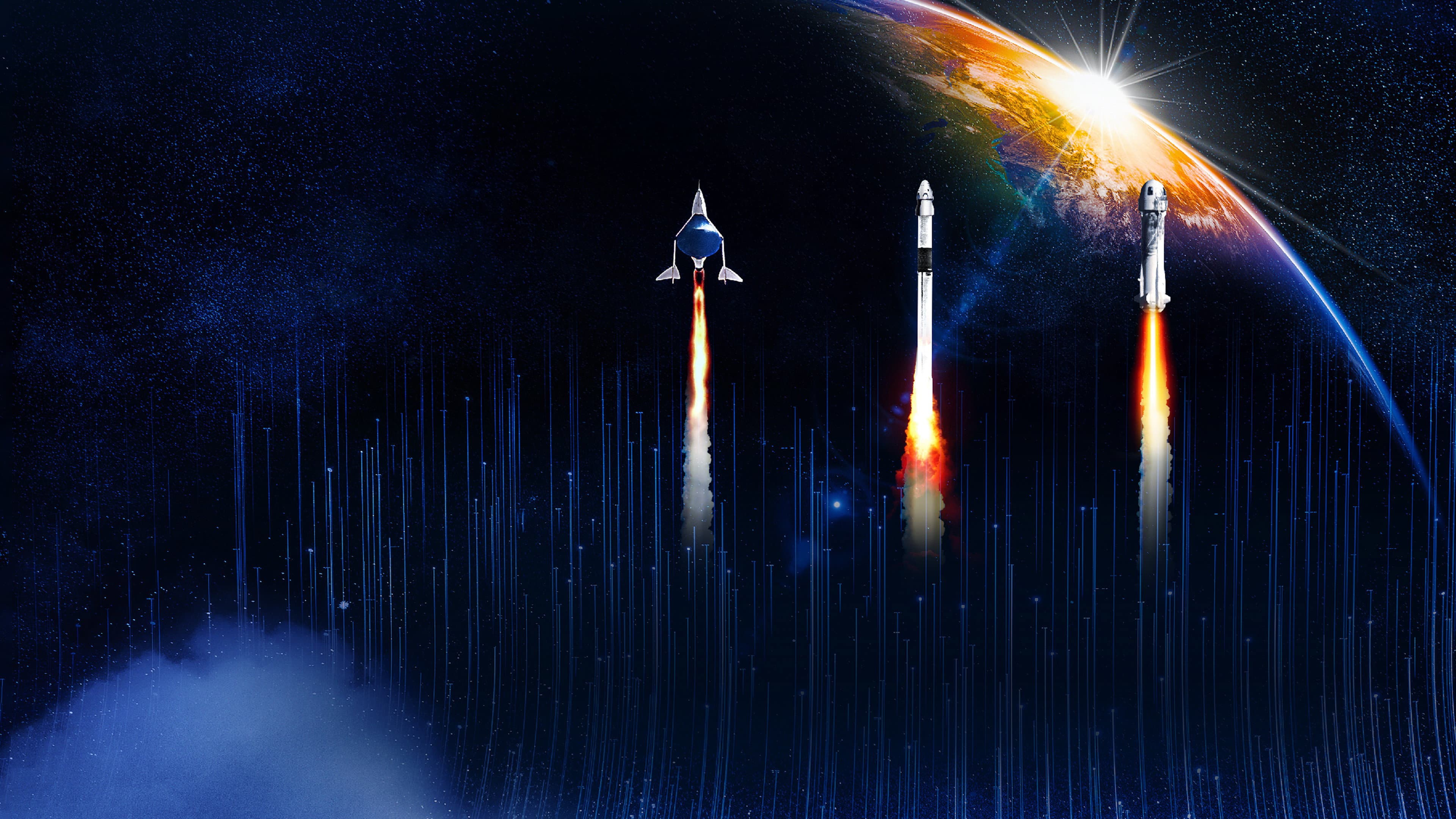 Space Titans: Musk, Bezos, Branson - immagine