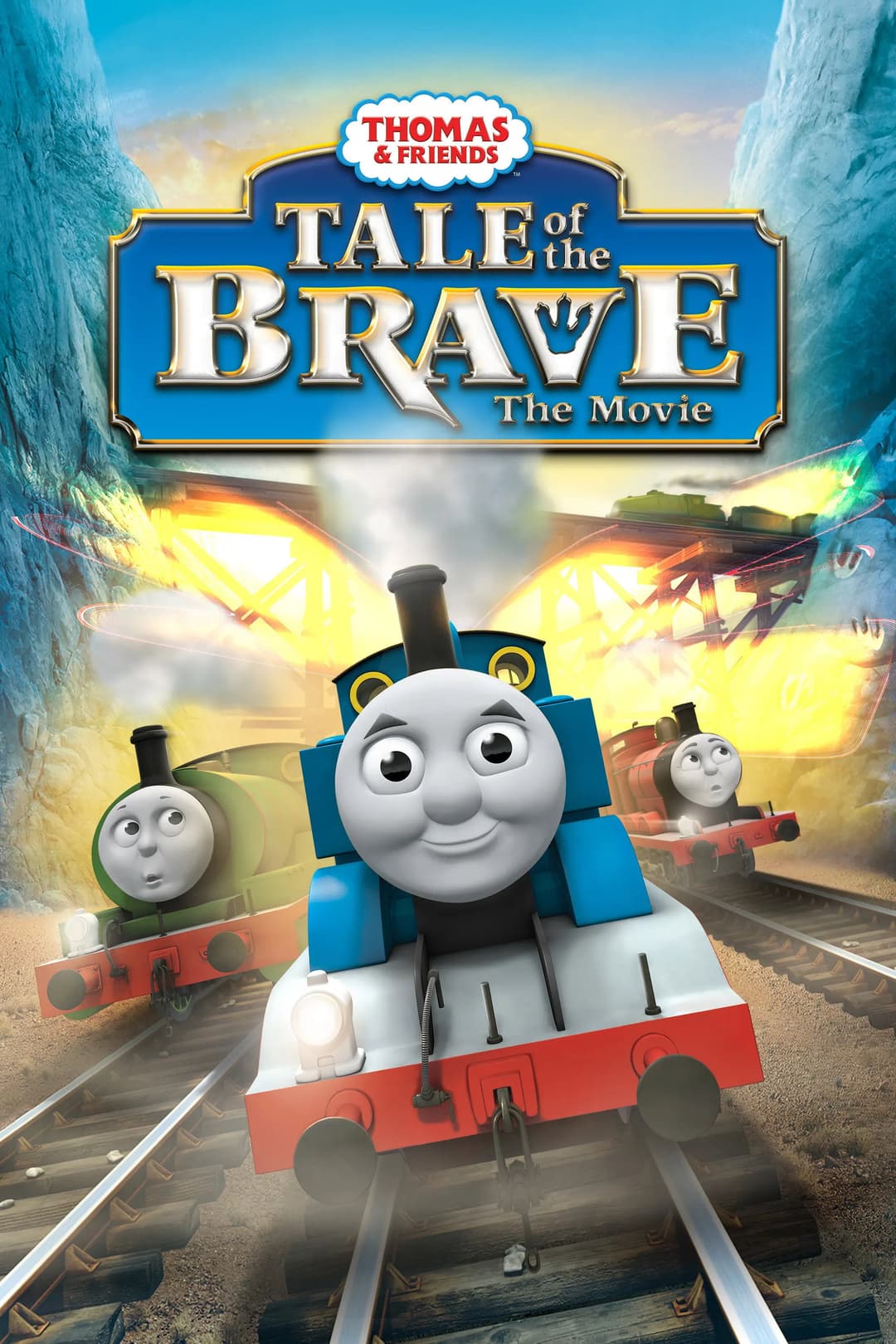 Poster di Il trenino Thomas: Thomas e i trenini coraggiosi