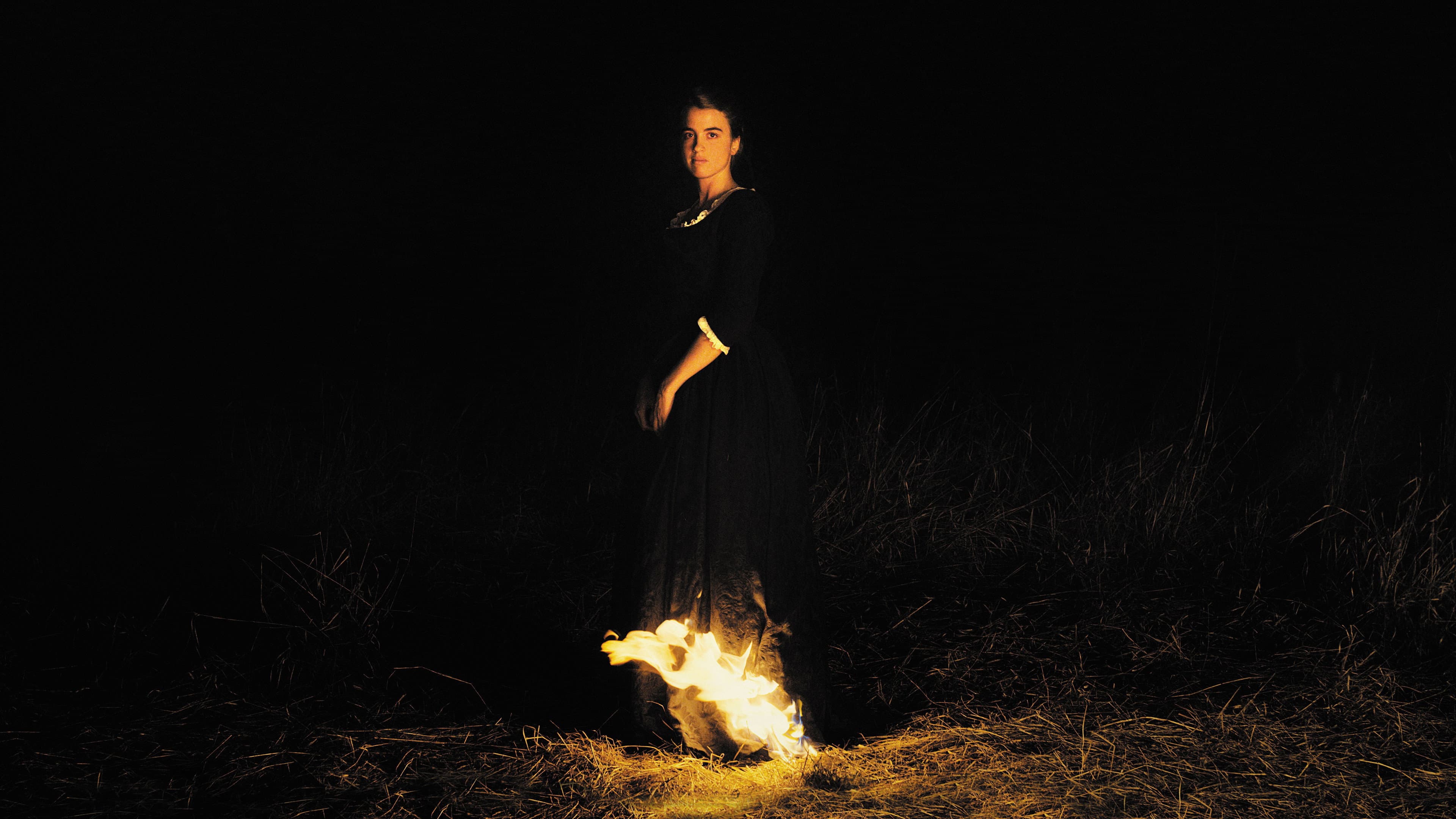 Ritratto della giovane in fiamme - immagine