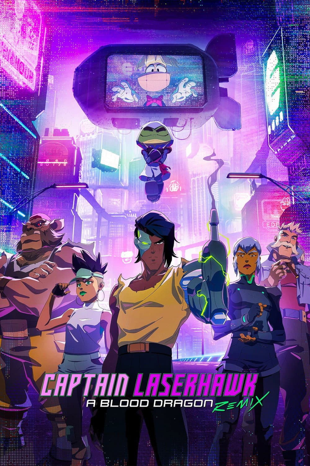 Poster di Captain Laserhawk: A Blood Dragon Remix