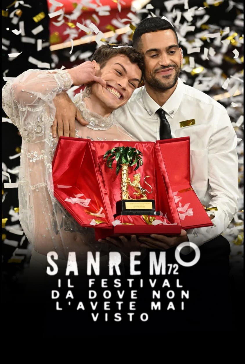 Poster di Sanremo 72. Il Festival da dove non l’avete mai visto