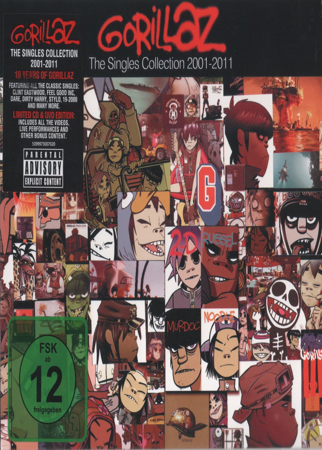Poster di Gorillaz - Single Collection 2001-2011