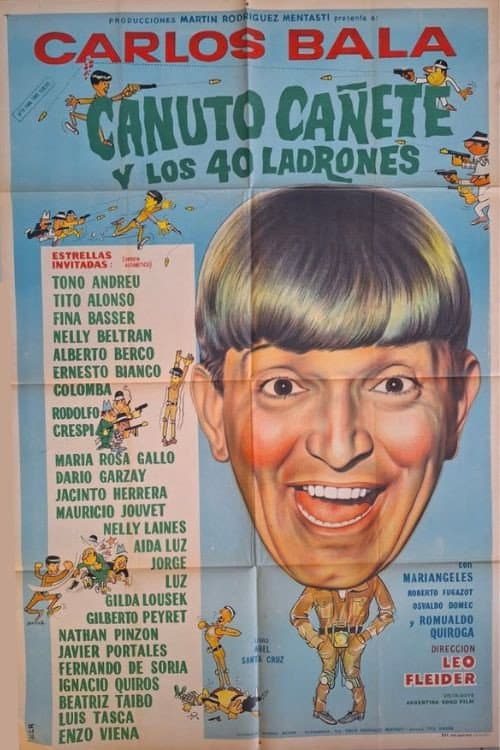 Poster di Canuto Cañete y los 40 ladrones