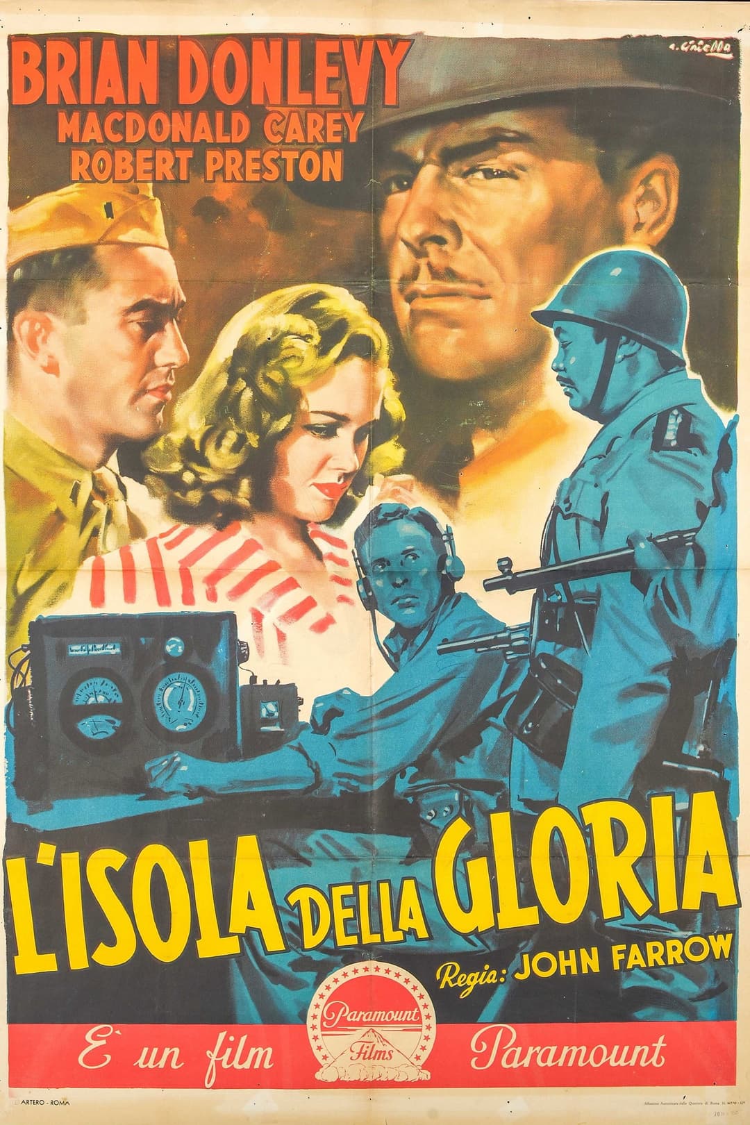 Poster di L'isola della gloria