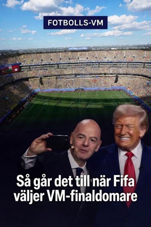 Poster di Så går det till när Fifa väljer VM-finaldomare