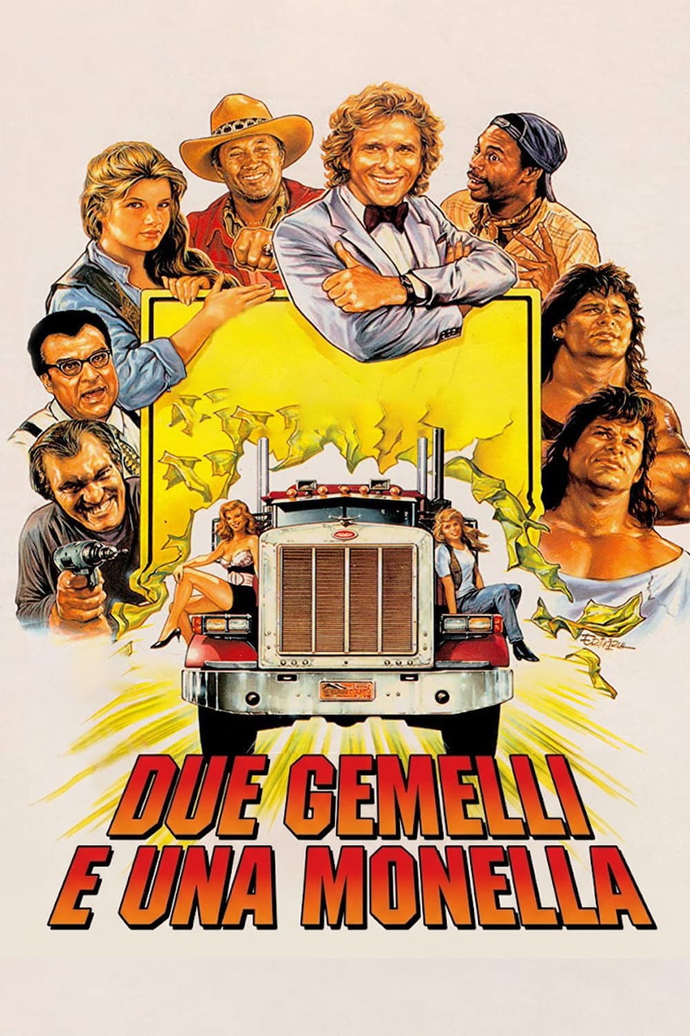 Poster di Due gemelli e una monella