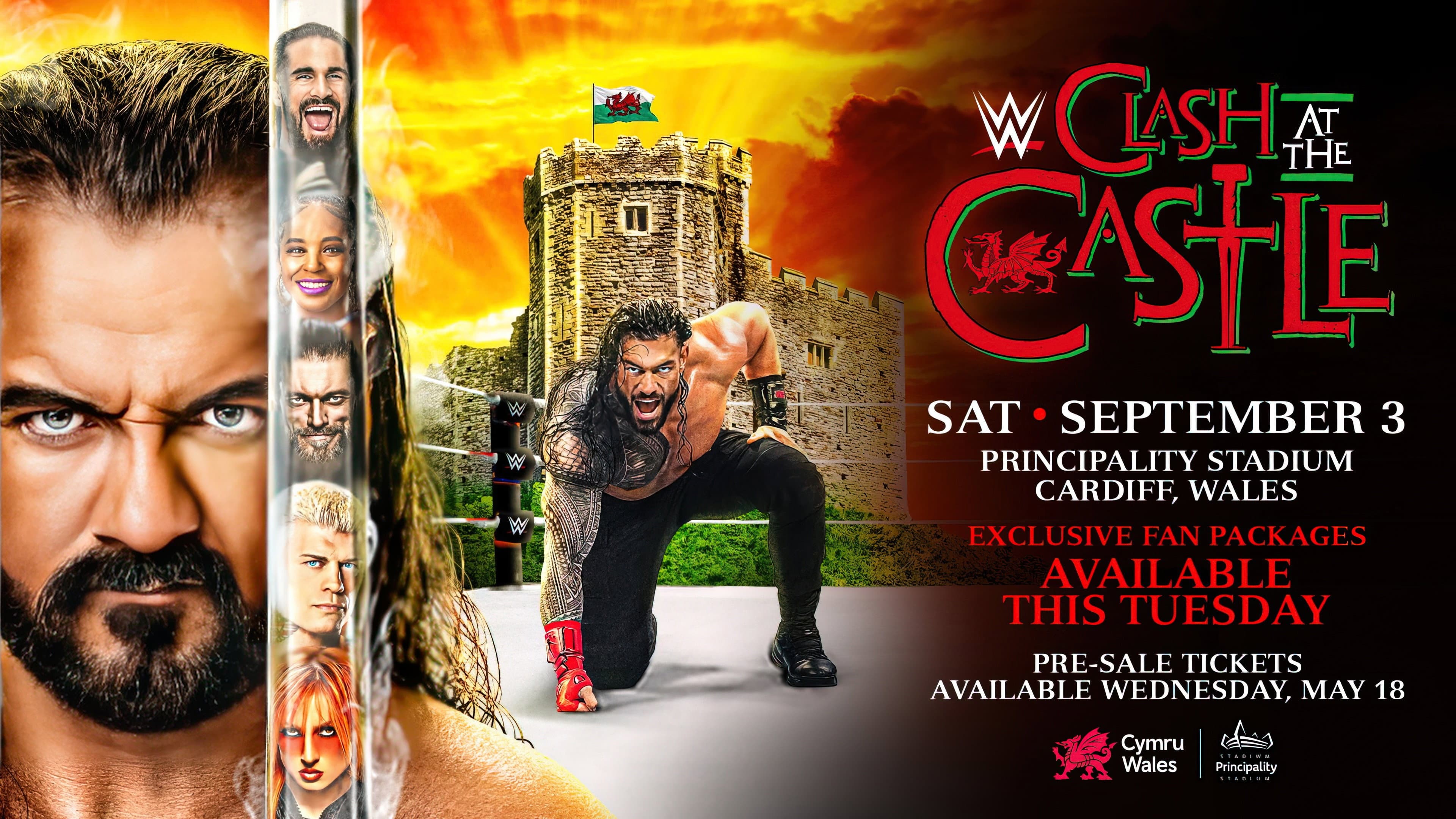 WWE Clash at the Castle 2022 - immagine