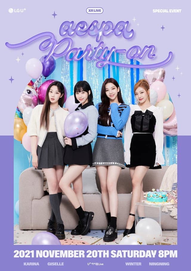 Poster di XR LIVE aespa SPECIAL EVENT "Party-On"