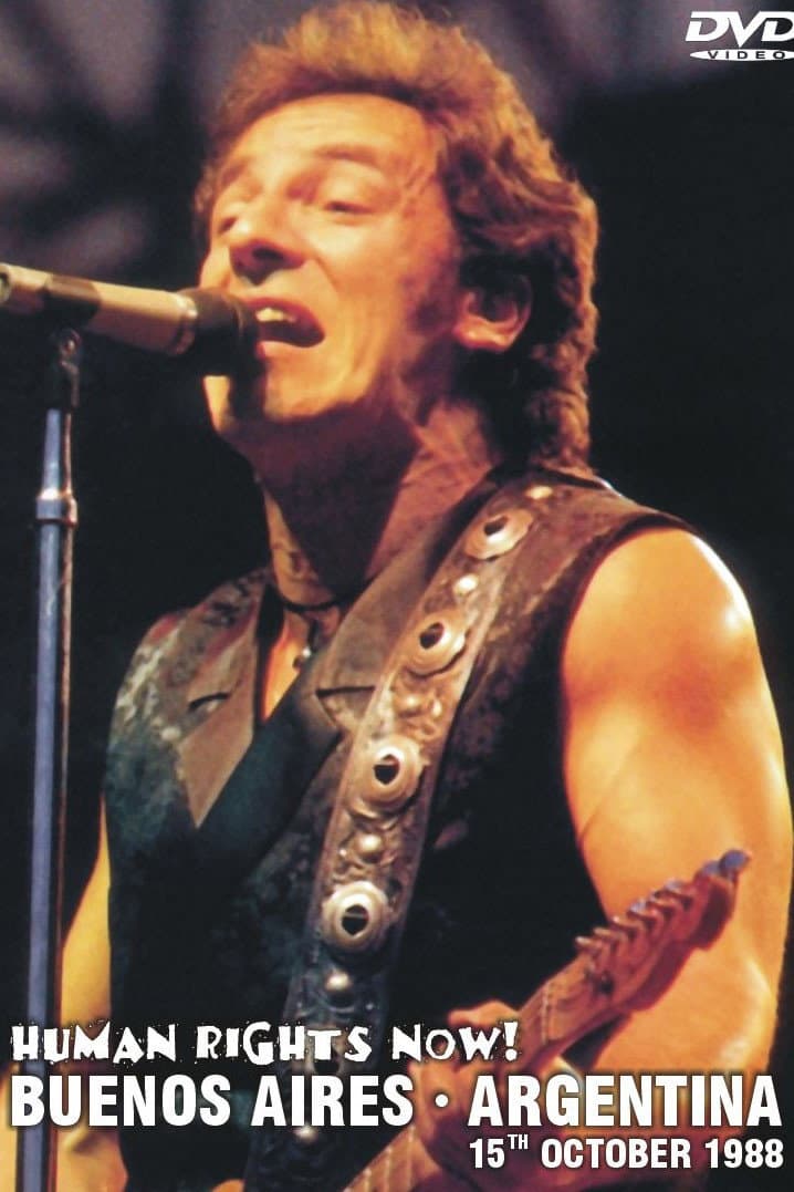 Poster di Bruce Springsteen - Human Rights Final - Buenos Aires