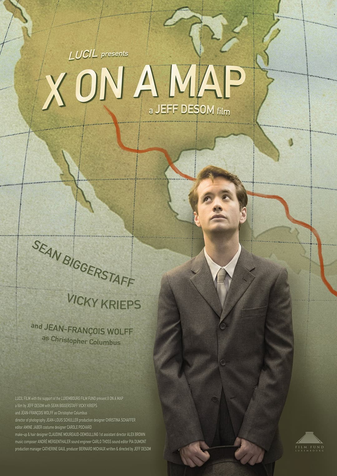 Poster di X on a Map