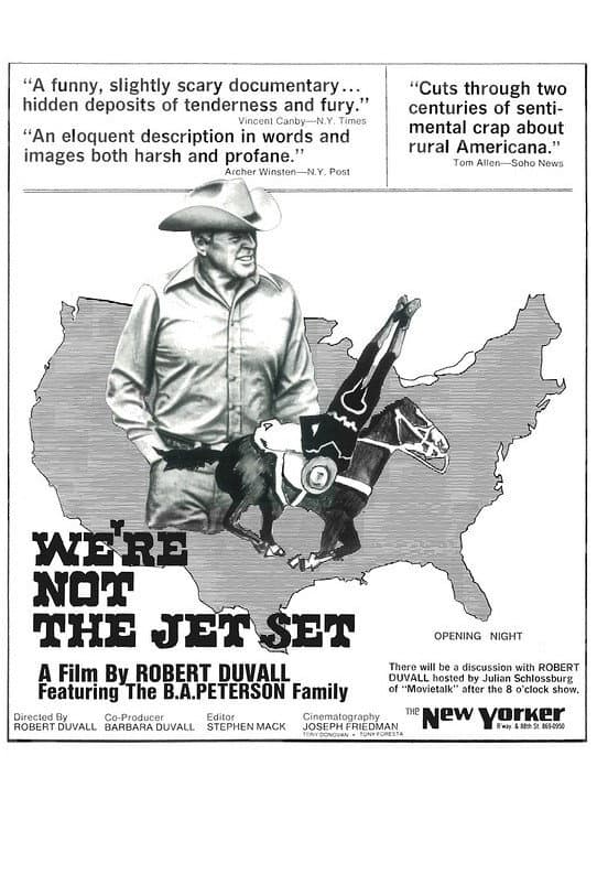 Poster di We're Not the Jet Set