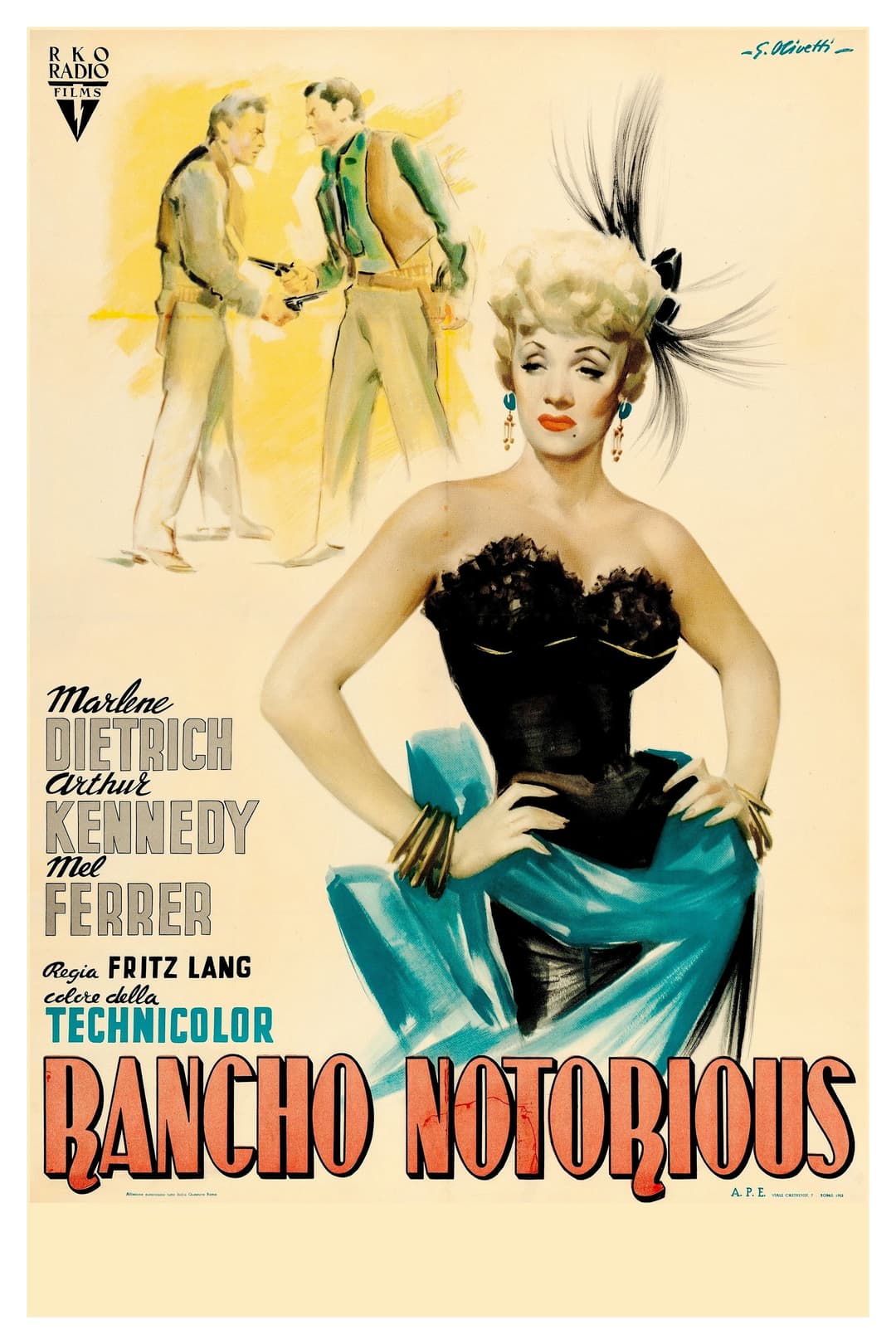Poster di Rancho Notorious