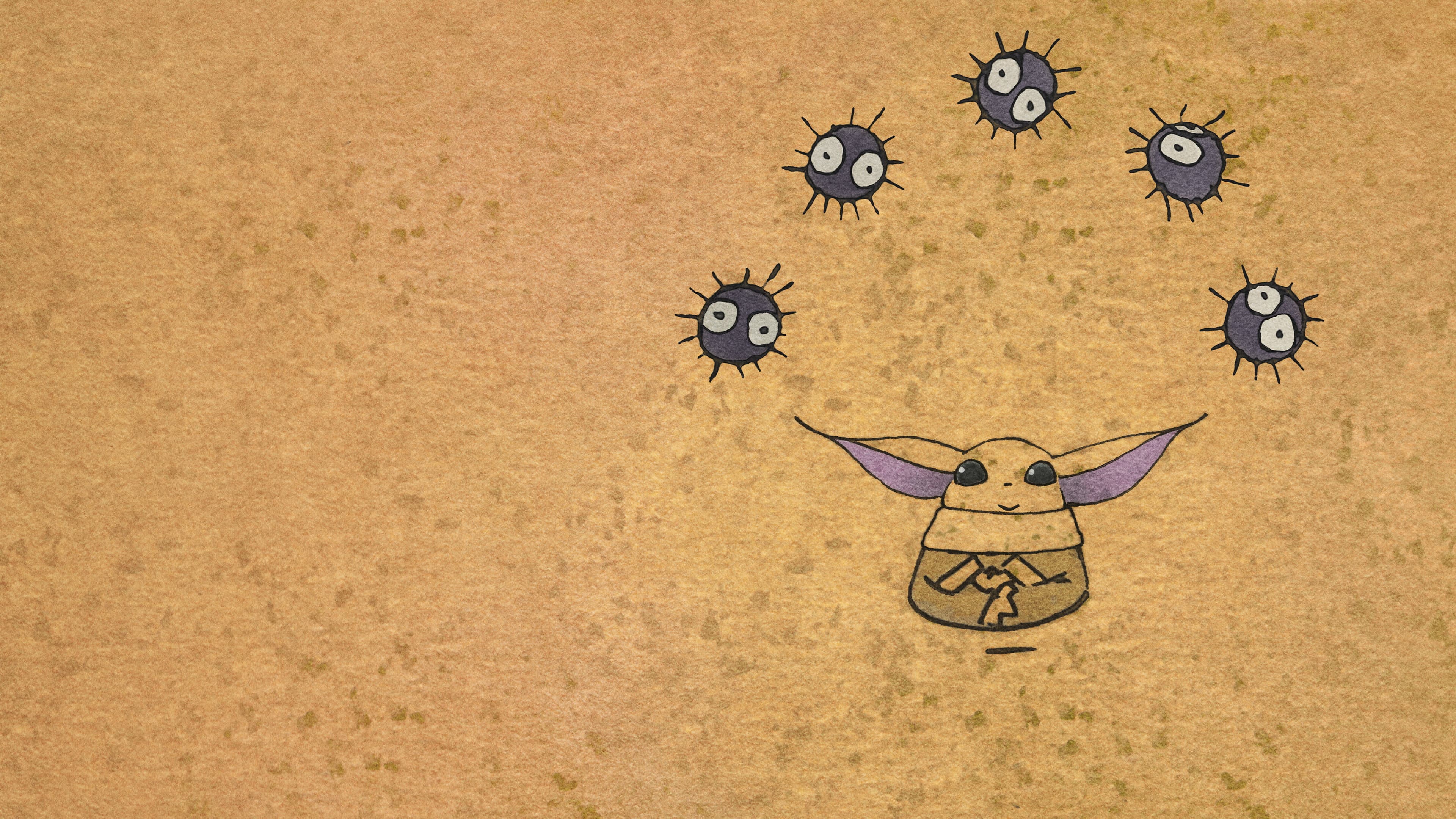 Zen - Grogu and Dust Bunnies - immagine