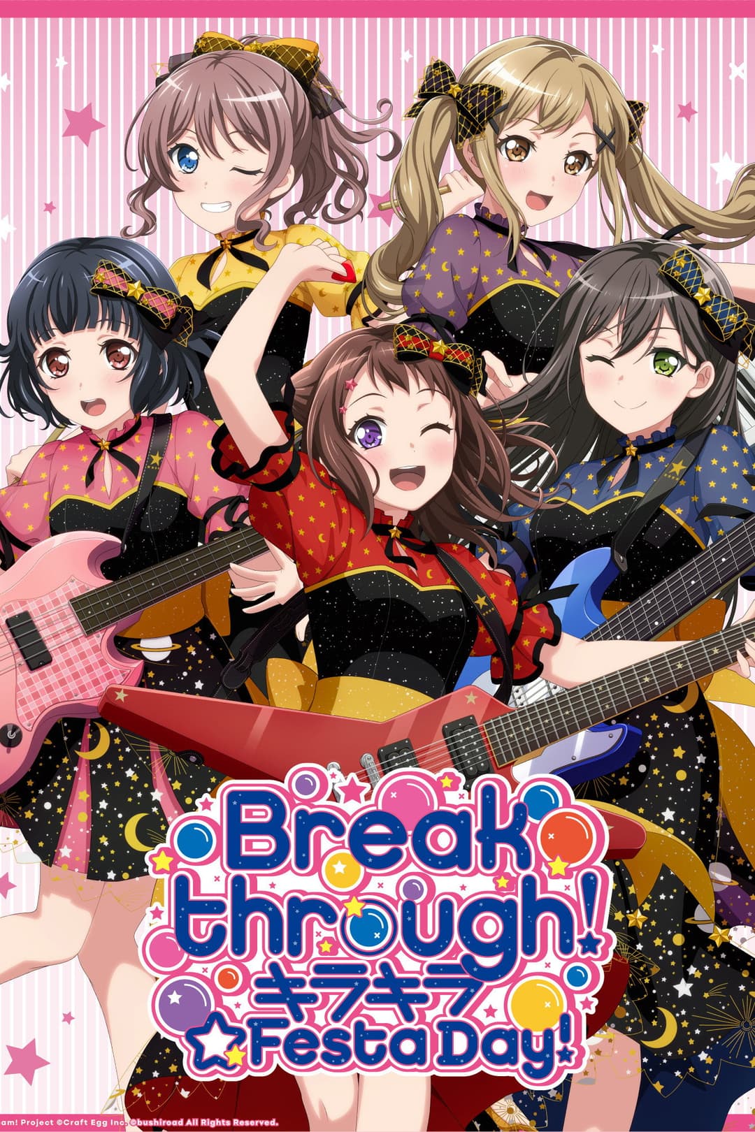 Poster di BanG Dream! 8th☆LIVE「Breakthrough!」 DAY1:キラキラ☆Festa Day!