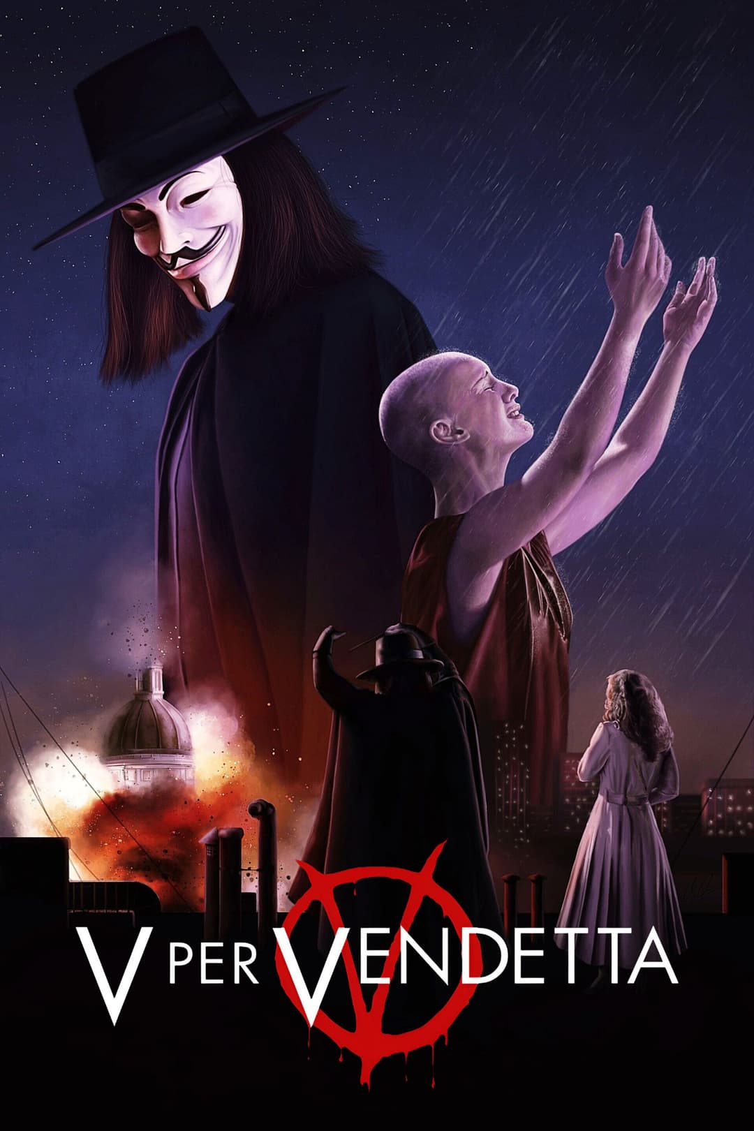 Poster di V per Vendetta