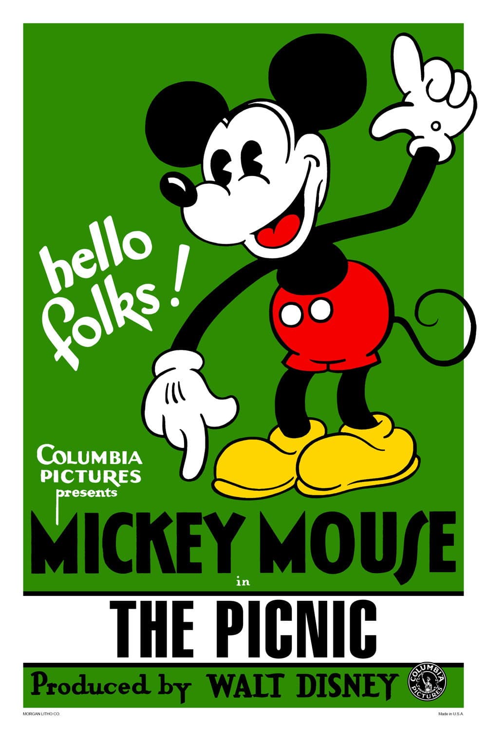 Poster di Il picnic di Topolino