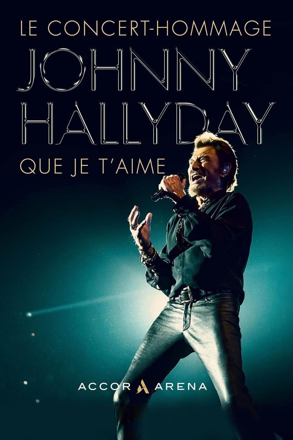 Poster di Johnny Hallyday : Que je t'aime