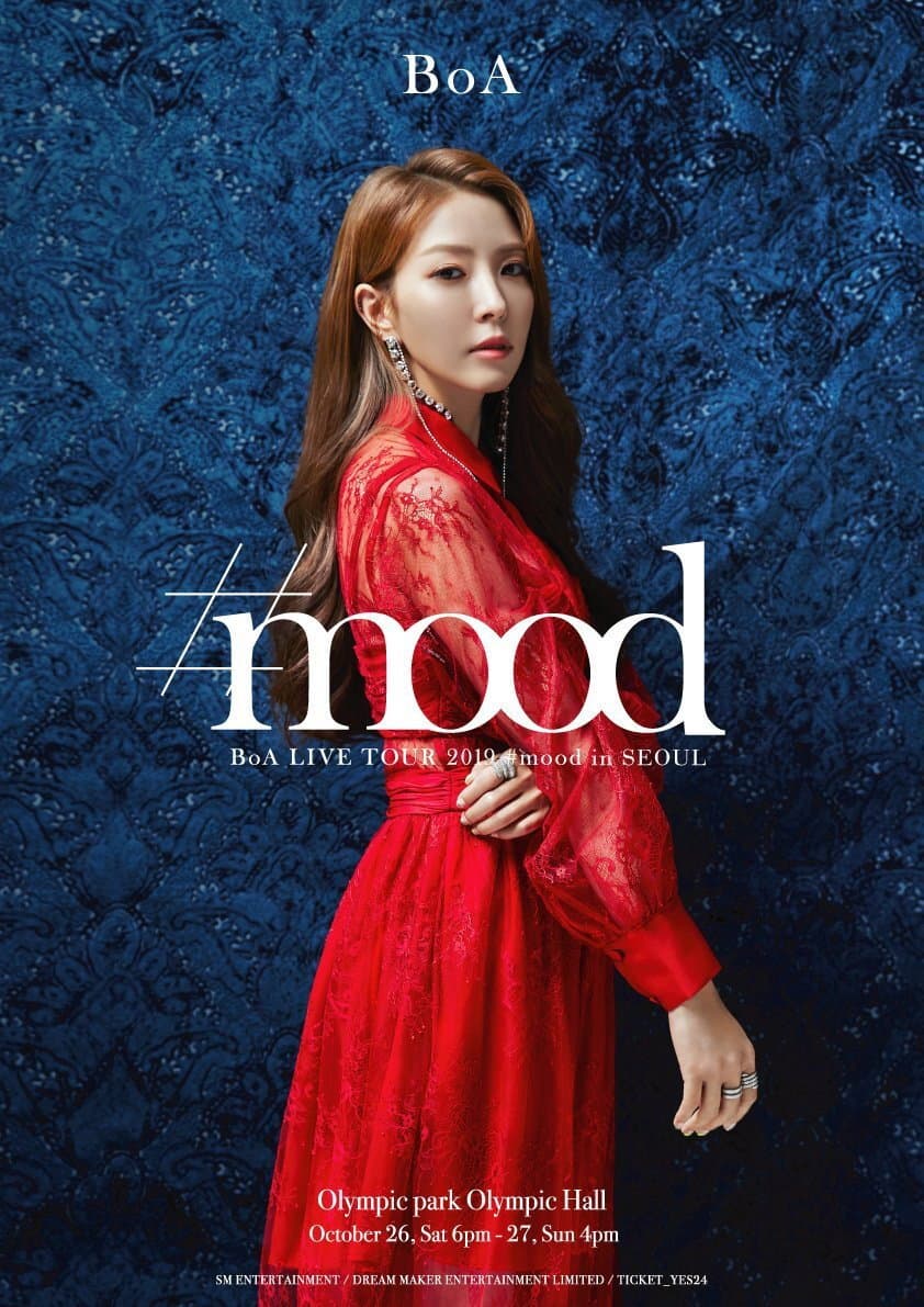 Poster di BoA LIVE TOUR 2019 #mood