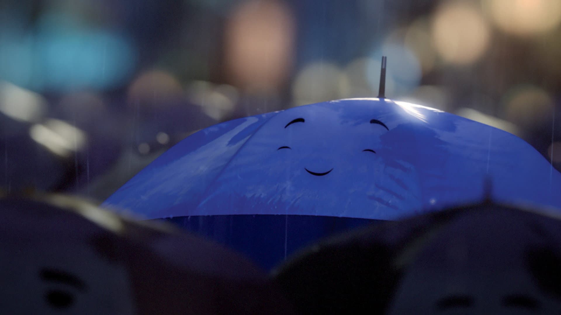 L'ombrello blu - immagine