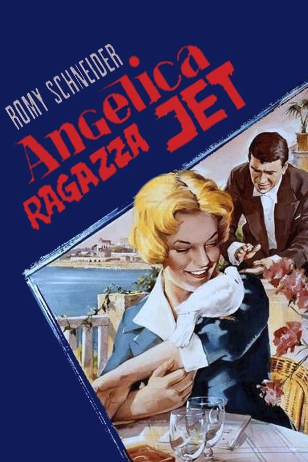 Poster di Angelica ragazza jet