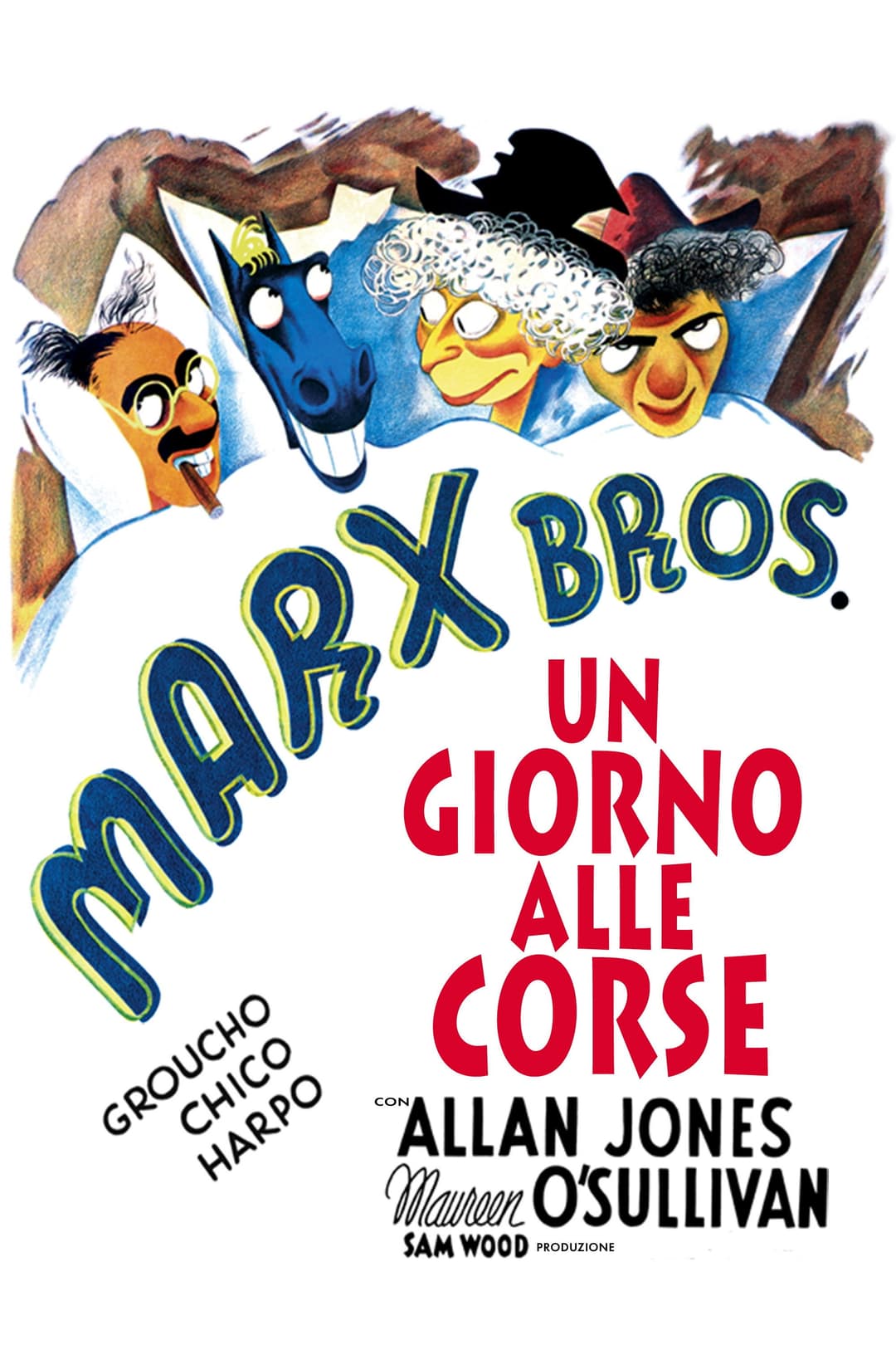 Poster di Un giorno alle corse